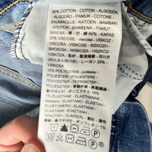 Levi’s 711 Blue Women's Skinny Jeans - Image 6