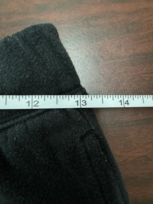 PINK Victoria’s Secret Black Sweatpants with Pockets Size X-Small - Image 7