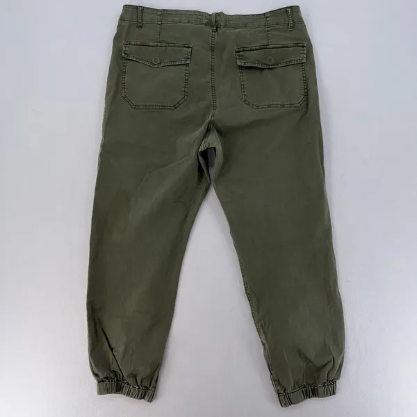 Pistola Olive Green Utility Jogger Cargo Pants Ankle Zip Size 31 - Image 11