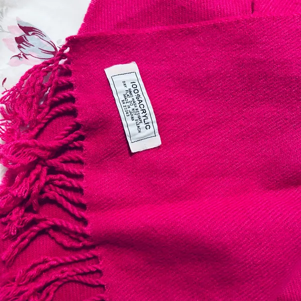 HR Hot Pink Scarf - Image 3