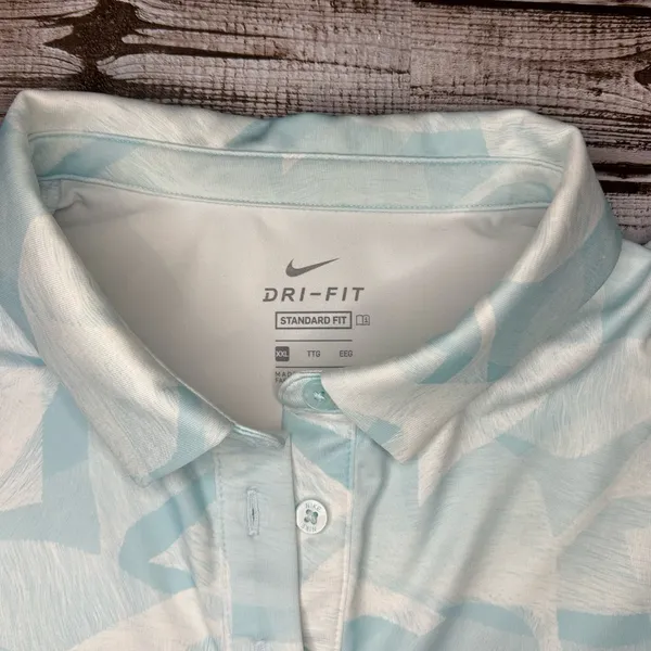 Nike Dri-FIT Blue Woman’s Golf Sleeveless Tank - Image 3