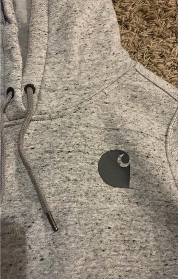 Grey Carhartt Hoodie - Image 4