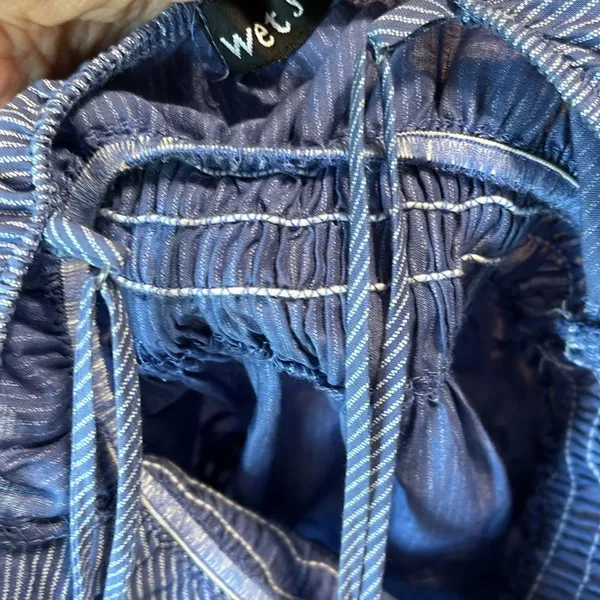 Spaghetti Strap Wrap Cutesy Top - Image 12