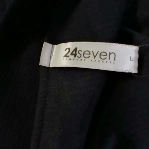 24seven Women's Formal Dress Size Large Black Bodycon Stretch Cocktail Party - Image 12