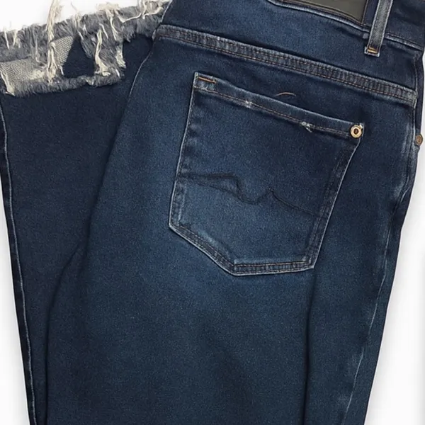 7 For All Mankind Malia Luxe Vintage Charisma with Destroyed Hem - Image 4