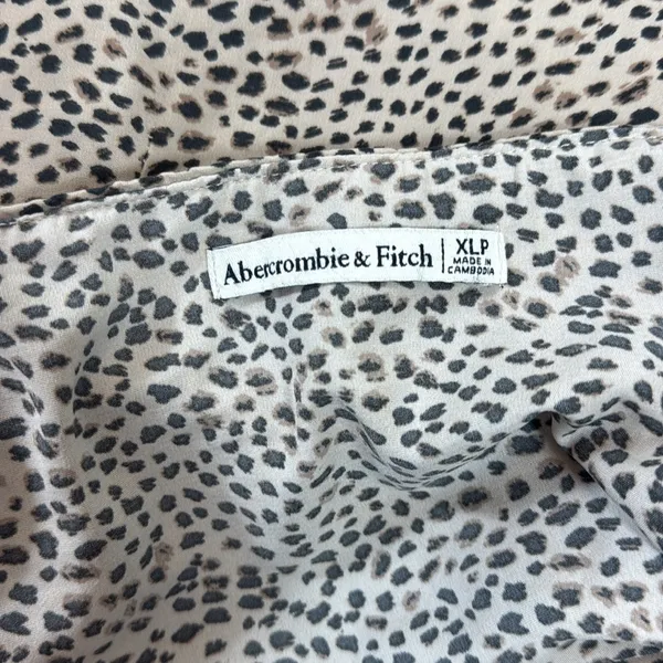 Abercrombie & Fitch Animal Print Twist‎ Waist Midi Skirt Size XLP - Image 6