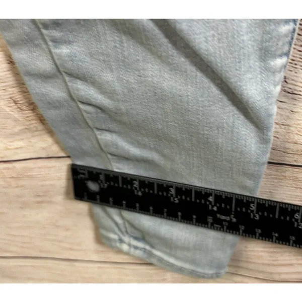 American Eagle Next Level Stretch Hi-Rise Jeggings Women's Size 4‎ Light Blue - Image 11