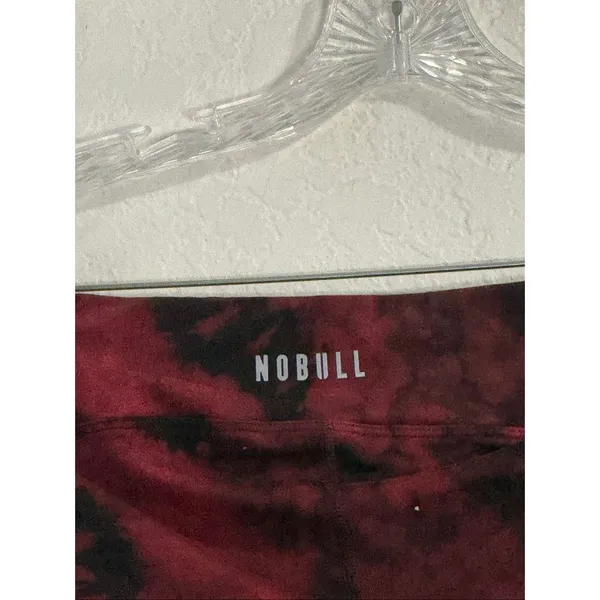 Nobull SHORT 2" (TIE-DYE) red black exercise shorts M - Image 5