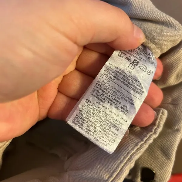 OLD NAVY WOMENS PIXIE KHAKI PANTS - Image 6