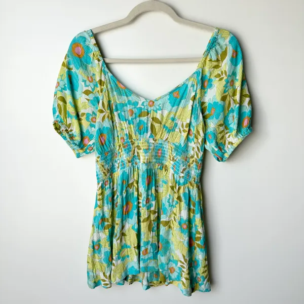 Billabong Something Pretty Floral Mini Dress - Image 3
