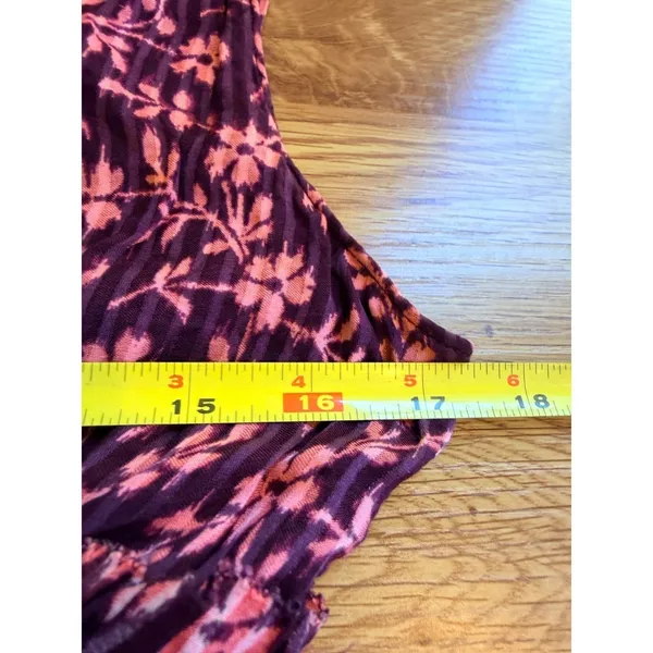 Ulla Johnson Noelle Floral Silk Blend Mini Dress Burgundy Ruffle Tassel 4 - Image 9