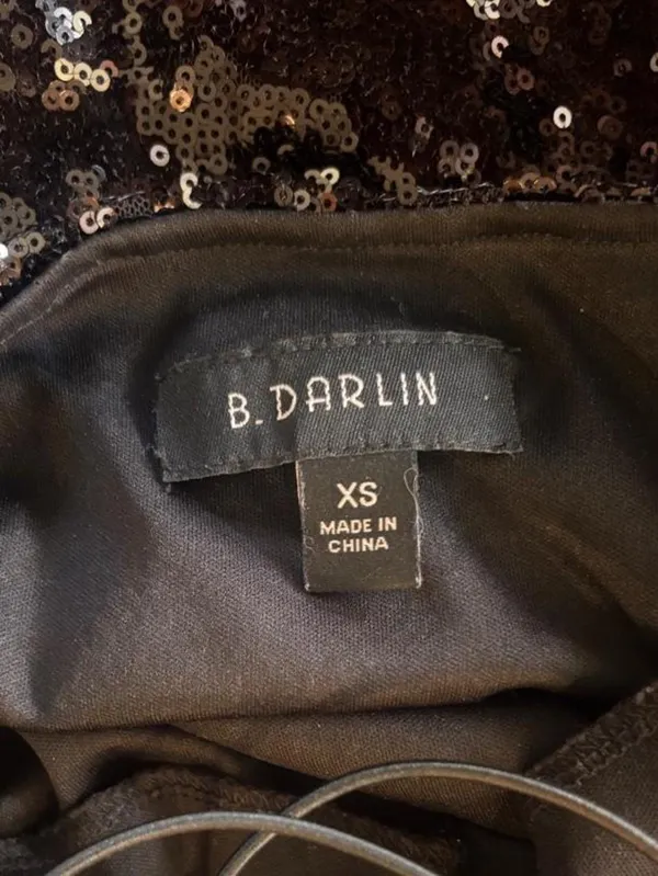 Black Dress B. Darlin Women’s xs - Image 3