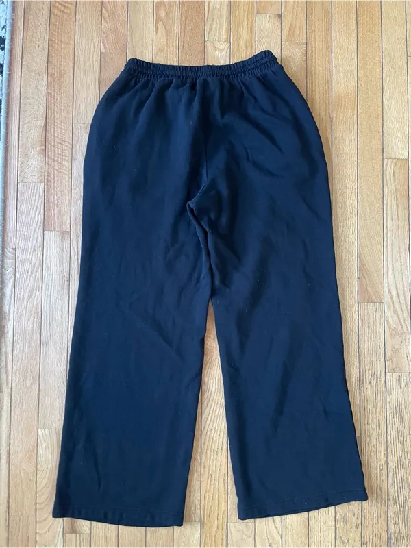 Old Navy Black Drawstring Lounge Pants - Comfortable Everyday Fit - Image 5