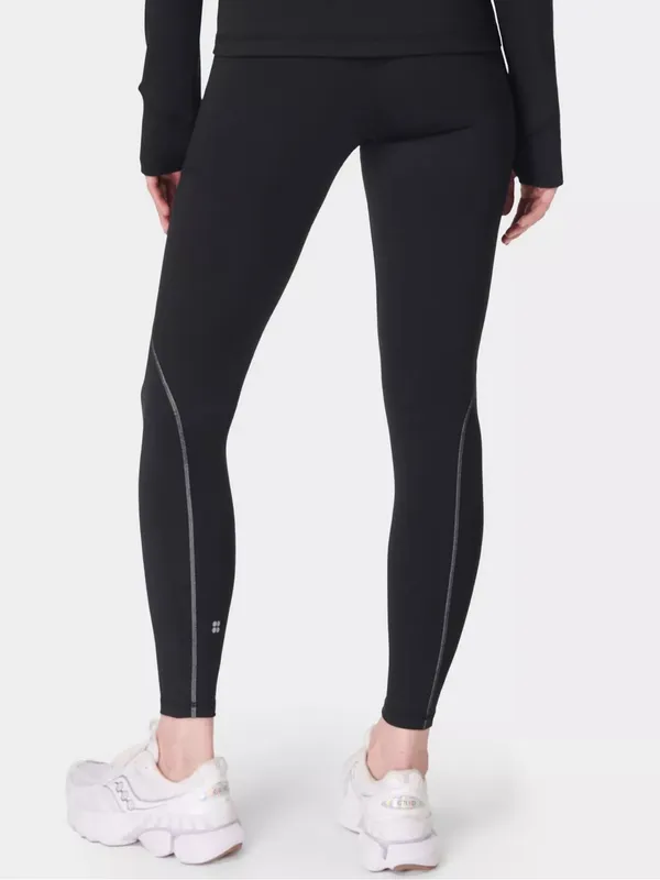 Sweaty Betty Therma Boost Lined Winter Running Leggings Black Medium 8 - Image 5
