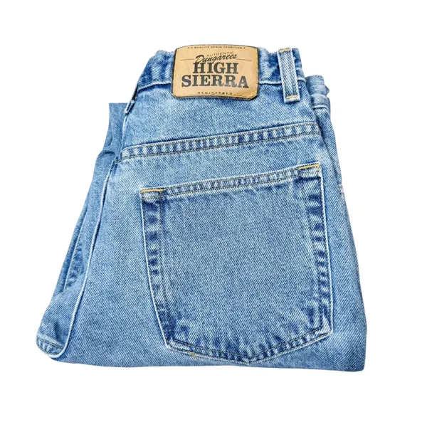 Vintage 90s High Sierra Mom Jeans Sz 6 Short High Rise Relaxed Fit Straight Leg - Image 12