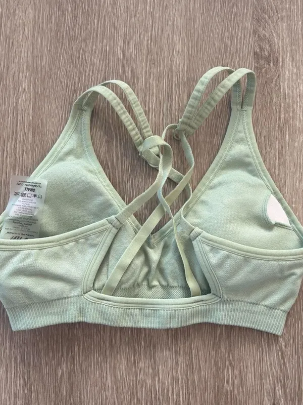 TLF Sports Bra Matcha Green - Image 2