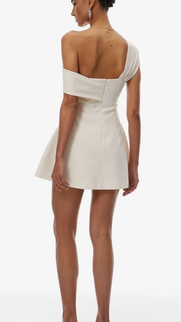 Miss Rosier Ivory Dress White Size M - Image 2