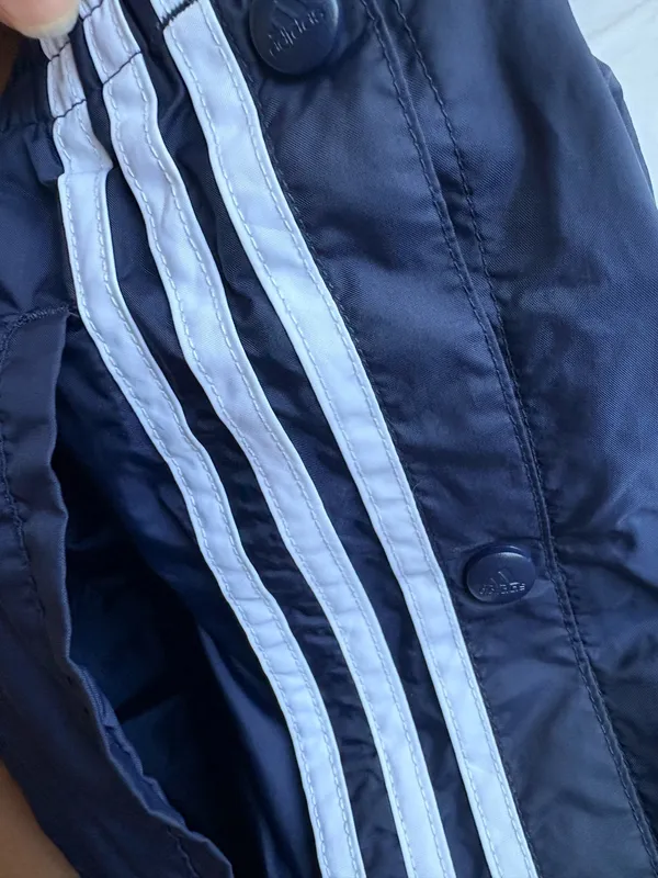 Vintage Adidas 90s Y2K XL Snap Track Pants - Image 10