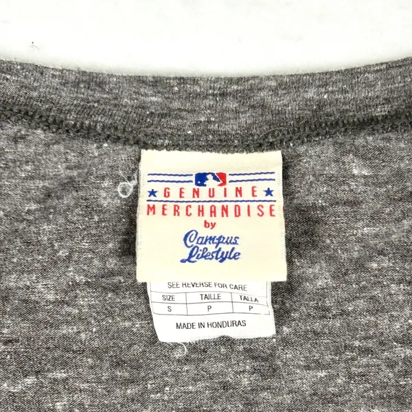 MLB Arizona Diamondbacks‎ T-Shirt Womens Small V-Neck Sporty Chic Gameday Gray - Image 6