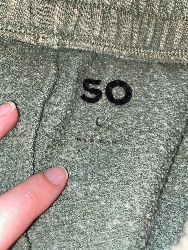 So Wear it Declare it Junior Cotton Olive Green Cargo Tie Front Fleece Shorts - Image 4