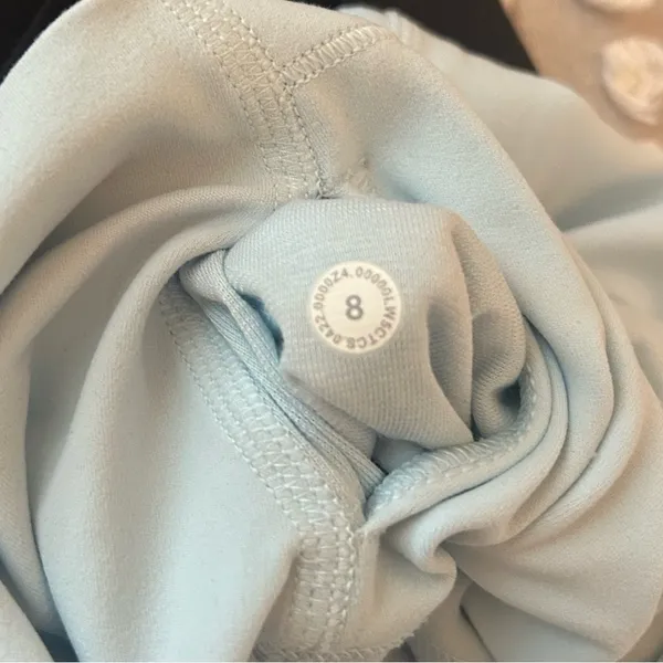Light Blue Lululemon Leggings - Image 3