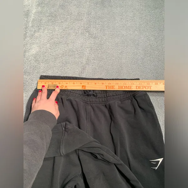 Gymshark Black Jogger Pants medium - Image 10
