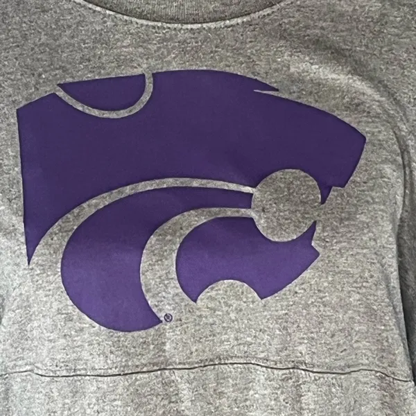 Pressbox Kansas State Wildcats Long Sleeve Spirit Jersey Medium - Image 2