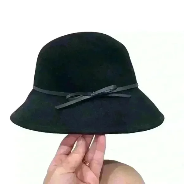 NWT A New‎ Day Target Adjustable Black Trench Hat OS - Image 3