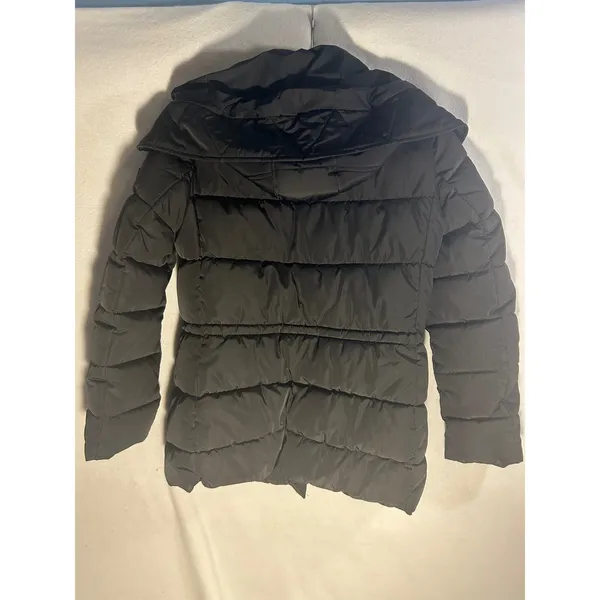 Tommy Hilfiger Women Black Puffer Jacket Quilted Zip Up Coat XS RN54163 CA57151 - Image 5
