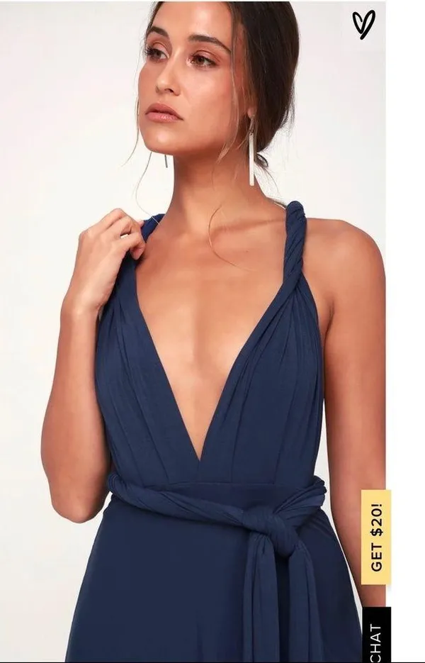 Lulu’s Exclusive Tricks of The Trade Navy Dress - Image 7