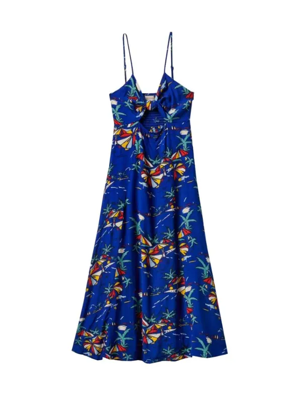 NWT Brixton‎ Riviera Cut Out Midi Dress Summer Tropical Coastal Resort Vacation - Image 2