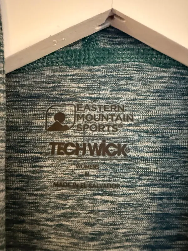 EMS eastern mountain sports techwick hooded athletic pullover M - Image 4