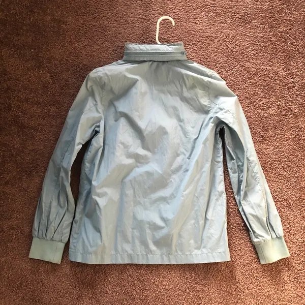 GAP Light Blue Hooded Jacket Size S - Image 5