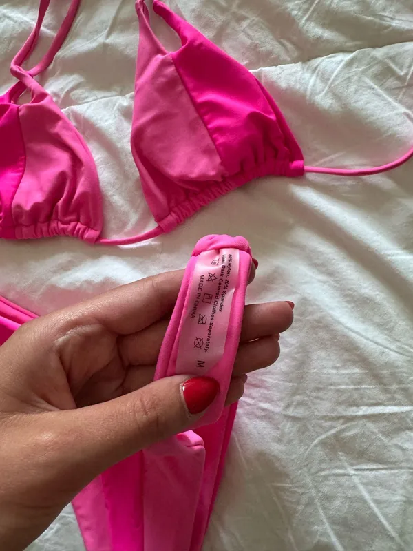 Bikini Set Pink Size M - Image 2