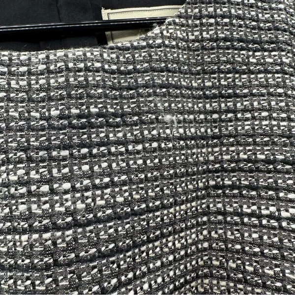 Anthropologie Moulinette Soeurs Grisaille‎ Shimmery Tweed Hourglass Dress Sz 6 - Image 8