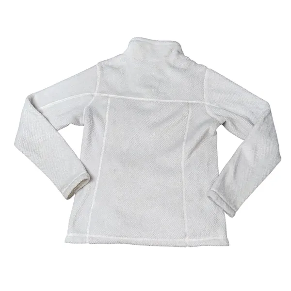 Patagonia Re-Tool Snap-T Pullover Women Small White Good Fleece Polartec 25442 - Image 5