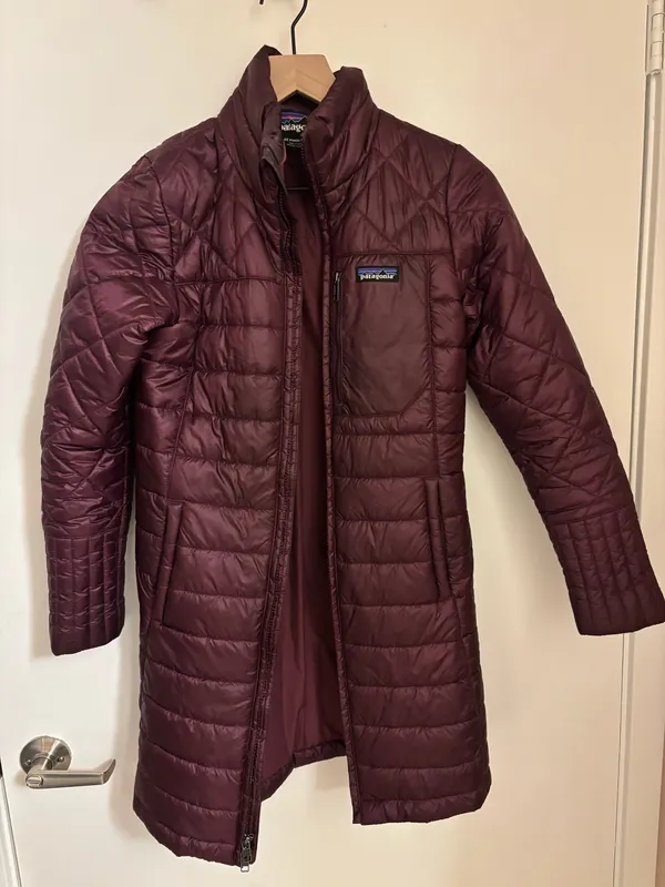 Patagonia Women’s Radalie Parka – XS – Maroon - Image 3