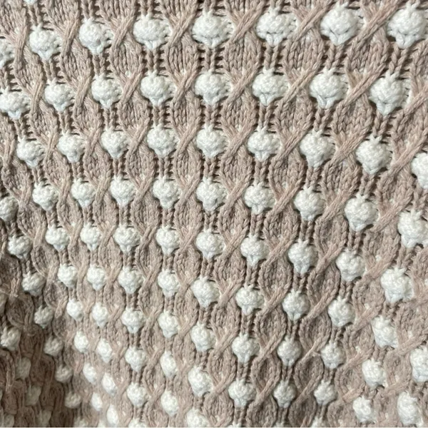 Anthropologie Sleeping on Snow Popcorn Turtleneck Sweater Women’s Size Small - Image 6