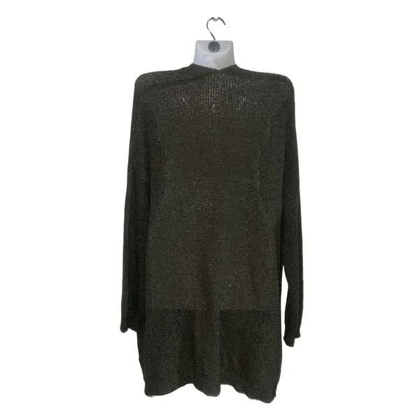 Mossimo Supply Co Open Front Knit Green Cardigan Size Medium Casual Comfort - Image 2