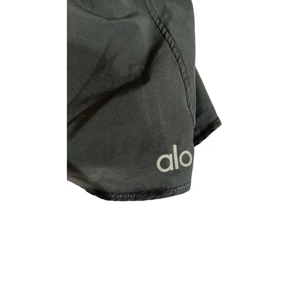 ALO Yoga Match Point Shorts Women’s Size 6 Black Running Athletic Lined - Image 2