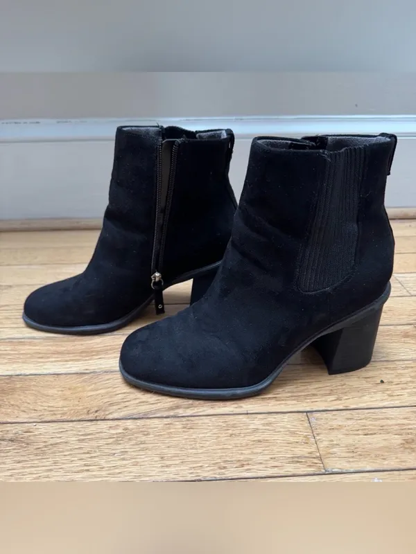 Dr Scholls Ride Away Black Ankle Boots, size 8 - Image 4