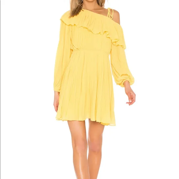 Endless Rose Dress Revolve Pleated One Shoulder - Image 2