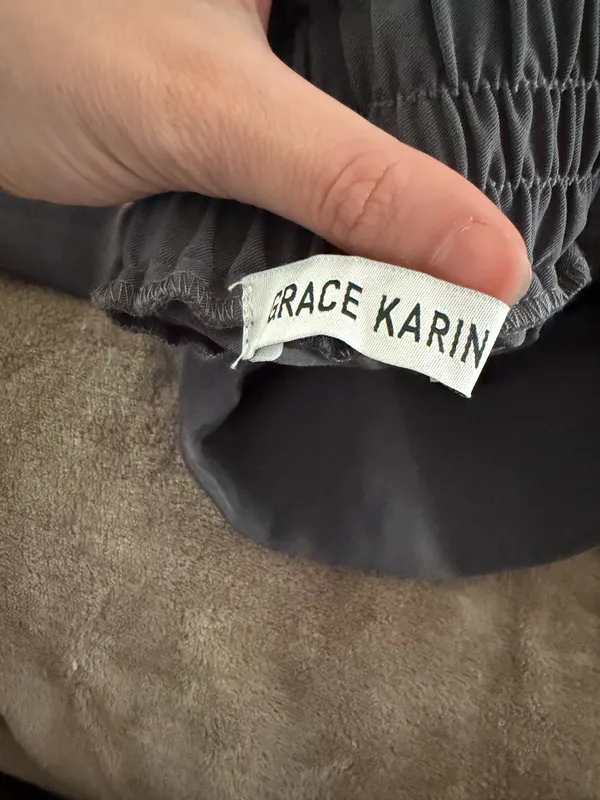 Women’s gray work pants grace karin - Image 3