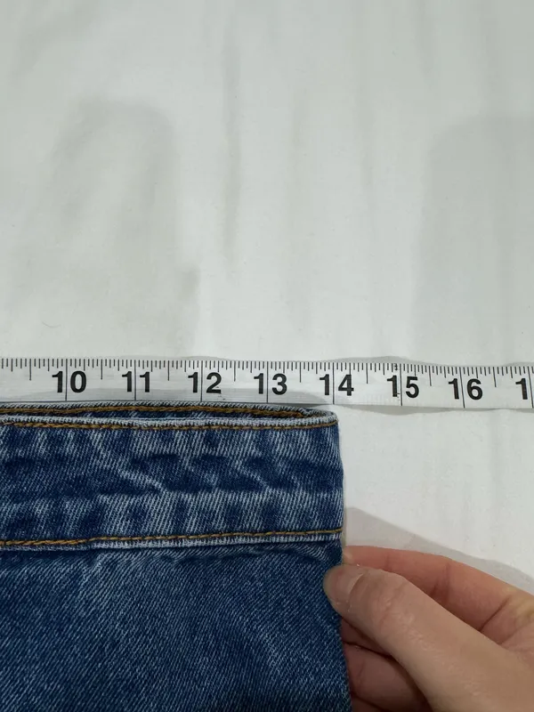 Lioness Denim Pleated Mini Skirt - Image 6
