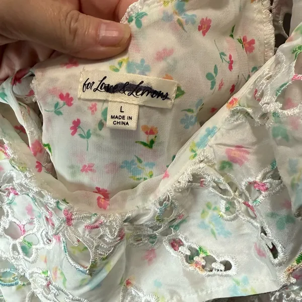 For Love and Lemons‎ Women's Magnolia Mini Dress Size Large - Image 5