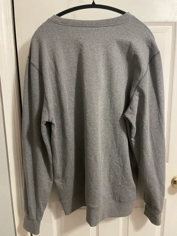 The North Face Gray Heritage Patch Crewneck - Image 3