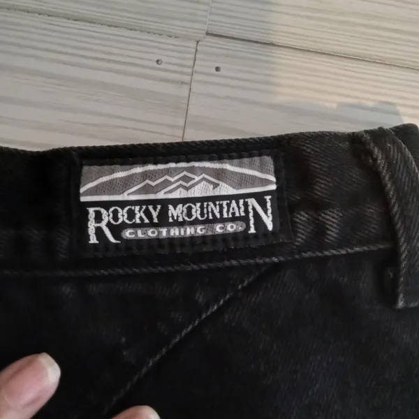 vintage women's jeans rodeo cowgirl black size 28 (13-14) - Image 4
