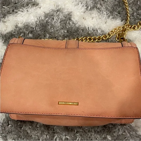 Rebecca Minkoff Pink Nubuck Love Purse - Image 7