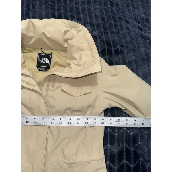 The North Face HyVent Waterproof Rain Trench Belted Jacket Womens Size Xsmall - Image 12