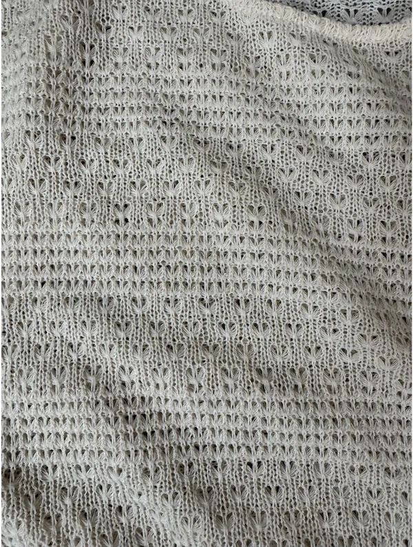 Cropped Knit Top Tan - Image 2